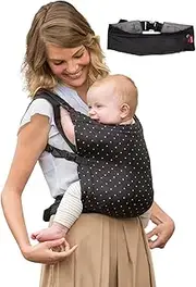 Infantino Zip Ergonomic Travel Carrier - Ergonomic face-in Compact, Front and Back Carry, for Newborns and Toddlers 12 lbs- 40 lbs / 5.4-18.1 kg