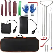 Car Tool Professional with Long Reach Gripper, Lever Tool, Car Mounting Cushion and Mitten Emergency Set for Opening Car Doors and Windows
