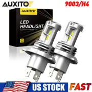 2x AUXITO H4 LED Headlight Bulbs Conversion Kit High Low Beam White Super Bright (for: Smart)