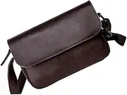 [Holibanna] Cross Body Bag Pu Tote Bag Khaki Man Shoulder Bag Man Messenger Bag