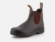 Blundstone 500 Men Stout Brown Leather Chelsea Ankle Boots US Size 6