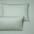 Bianca Heston 300TC Percale Cotton King Single Bed Sage Sheet Combo Pillowcase