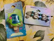 Claire’s Turtle Lipgloss Keychain Backpack Clip Shell Bff Bracelet Vsco Girl Lot