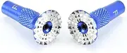 Apex RC Products Blue Aluminum Futaba / Spektrum DX6 DX6i DX7S DX8 DX9 / Taranis X9DRC Transmitter Gimbal Stick Ends #1710