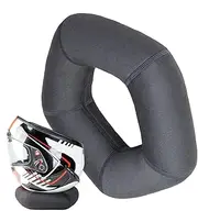 Motorcycle Helmet Rest - Helmet Support Donut Ring | Helmet Maintenance Tool, Helmet Support Cushion, Helmet Service Pad, Breathable Design For Most Helmets Helmet Maintenance