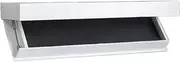 Ｂｅｓｇａ Wall Shelf with Compartment Home Decor Modern Furniture Cabinet Rack Wall Mount Drawer for Small Space Bathroom Apartment, White