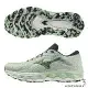 Mizuno 美津濃 男鞋 慢跑鞋 避震 WAVE SKY 7 綠 J1GC230253