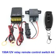 Wireless Remote Car Battery Disconnect Relay Master Kill Cut-off Switch 12V 150A (for: Ford)