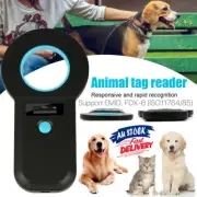 Portable OLED Pet Dog Cat Scanner EMID ISO Chip Dog Animal Tag Microchip Reader