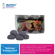 Wabikusa Planting Media – Clean & Easy Substrate Balls for Aquascapes 6 Balls