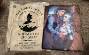 The Bookish Box Throne Of Glass Manon & Dorian Book Sleeve w/Zipper - Never Used