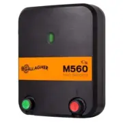Gallagher M560 Fence Energizer - Power up to 75 miles of clean fence with 5.6 st
