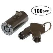 (100) Pepsi,Coke,Soda Machine Vending locks, - KEY CODE #EB01,Dixie Narco, Vendo