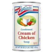 Legout Cream Of Chicken Condensed Canned Soup, 50 Ounce, 12 Per Case
