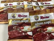 3x Abon Sapi Ratu Shredded Beef Jerky Floss Sprinkle Indonesia Food 90gr