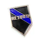 Thin Blue Line RETPIN Retired Officer Pin