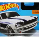 風火輪 歐規短卡 HOTWHEELS  '65 MUSTANG 2+2 FASTBAC 賽車彩繪