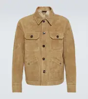 [Tom Ford] Tom Ford Suede field jacket AU 96 brown
