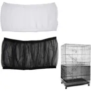 Universal Bird Cage Seed Catcher Guard Net Cover Parrot Nylon Mesh Net Protector