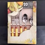 Vintage Corn On The Cob Stainless Steel Flatware Master Chef