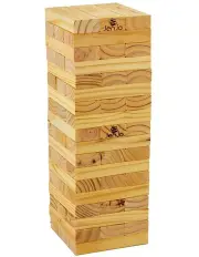 [Jenjo] 54 Piece Giant Outdoor Wooden Block Game 54cm