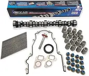 Texas Speed TSP Chopacabra Truck Cam Kit with Camshaft, Beehive Springs, Seals, Pushrods and Install Kit LS 4.8 5.3 6.0 6.2 (Cam Kit with 7.400" Stock Replacement Pushrods)