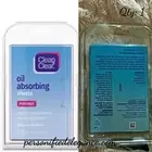 NEW Clean & Clear Portable Oil Absorbing Sheets 50 count