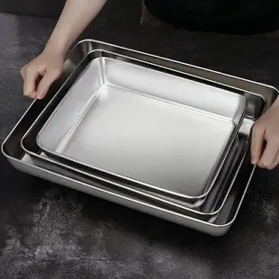 做提拉米蘇盒子做蛋糕烘焙容器冰粉模具烤箱用托盤鐵盒長方形方盤居家用品 廚房小物