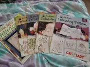 Embroidery Patterns Lot