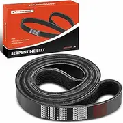Heavy Duty Serpentine Drive Belt Compatible with Freightliner & Sterling Truck Cars - Columbia 2002, 108SD 2019, Columbia 2005-2007, Condor, L7500, L8500, LT7500, LT8500