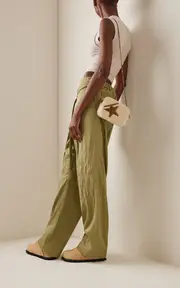 [Golden Goose] Mini Star Shearling, Suede Crossbody Bag