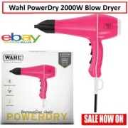 Wahl 2000W Hair Dryer Professional Blow Dryer Ionic Hairdryer PowerDry Iconic AU