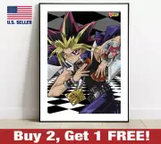 Yugioh Poster 18" x 24" Print Anime Wall Art Yu-Gi-Oh! Yami Yugi