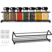 2pcs/4pcs Carbon Steel Spice Rack Organizer