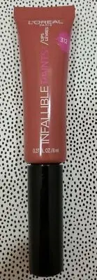 L'OREAL PARIS INFALLIBLE PAINTS LIP COLOR #312 NUDE STAR~~NEW.