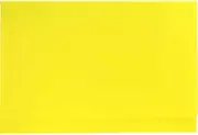 Osmer DWF07 Foolscap Plastic Document Wallet with 3 cm Gusset, 37 cm x 25 cm Size, Yellow
