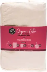 Ever Eco Zero Waste Reusable Shopping Bags - Mixed Set 8pk