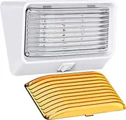 LED RV Exterior Porch Utility Light with Switch - 12v 280 Lu