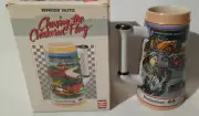 Budweiser Chasing the Checkered Flag 1991 Racing Stein Mug LIMITED EDITION