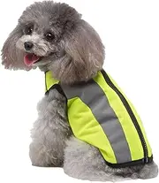 Dog Hunting Vest,Vest Pet High Visibility Apparel - Fluorescent Safety Puppy Jacket High Visibility Training Pet Supplies for Small Doggy