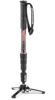 Manfrotto Element MII Video Aluminium Fluid Monopod, Slim and Lightweight, Lo...