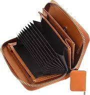 [Ipetboom] Large Capacity Card Holder Wallet with Multiple Card Slots Business Card Pouch for Men Women for Organizing Credit and Business Cards