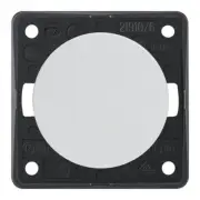 Board equipment power outlet Berker toggle switch chrome matt