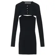 [Alexander Wang] Cropped Cardigan Twinset