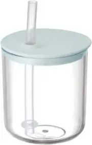 KINTO BONBO Kids Straw Cup 200ml Blue Gray 26380 Baby from JAPAN