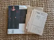 Vogue V2920 Pattern Donna Karan Womens Jacket Flared Pants SZ 12 - 16 Uncut