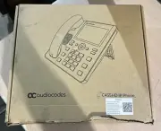 x5 AUDIOCODES C455HD VOIP PHONE