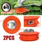 2pc Twister Bump Feed Line Trimmer Head for Whipper Snipper Grass Brush Cutter