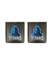 Gold Coast Titans NRL Mud Flaps Black
