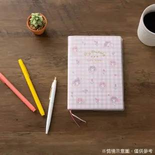 【SANRIO 三麗鷗】2024 B6 方格週記事手帳 年曆 行事曆 日誌本 美樂蒂